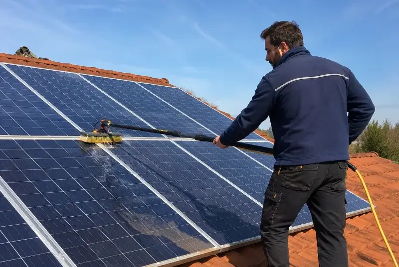 Nettoyage et entretien de panneaux solaires à Marquette-en-Ostrevant